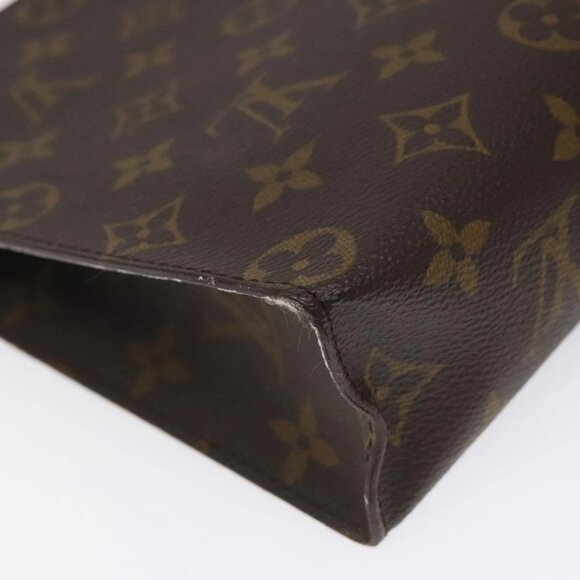 LOUIS VUITTON Monogram Poche Toilette 26 Pouch M47542 LV Auth KD133 - Picture 9 of 16